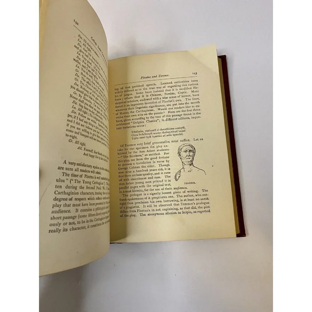 College Latin Course In English The After School Series HC Book‎ 1885 Wilkinson